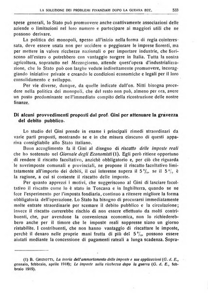 Giornale degli economisti e rivista di statistica