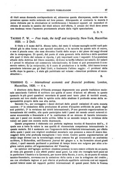 Giornale degli economisti e rivista di statistica