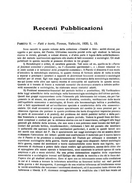 Giornale degli economisti e rivista di statistica