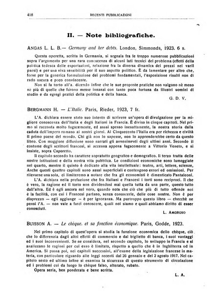 Giornale degli economisti e rivista di statistica