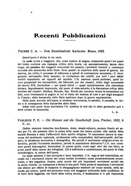 Giornale degli economisti e rivista di statistica