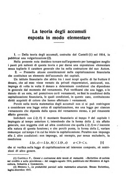 Giornale degli economisti e rivista di statistica