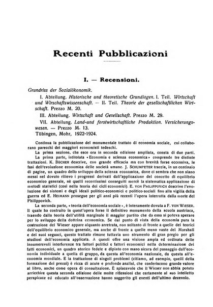 Giornale degli economisti e rivista di statistica