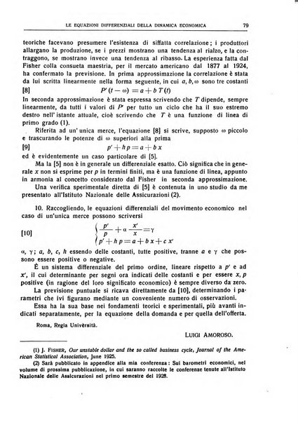 Giornale degli economisti e rivista di statistica