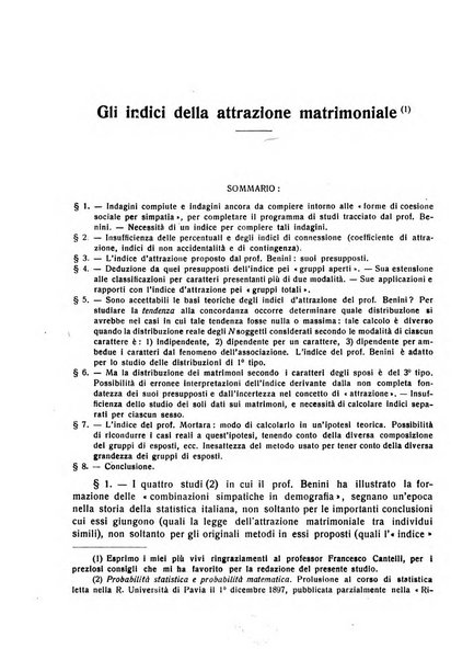 Giornale degli economisti e rivista di statistica