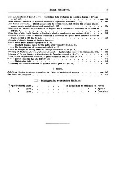 Giornale degli economisti e rivista di statistica