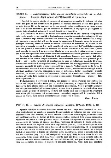 Giornale degli economisti e rivista di statistica