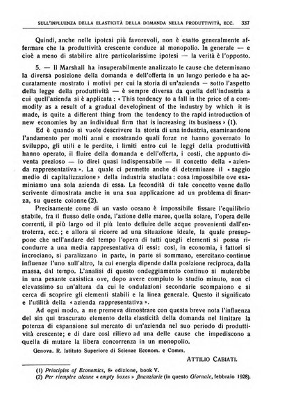 Giornale degli economisti e rivista di statistica