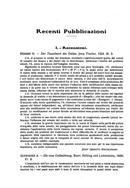 Giornale degli economisti e rivista di statistica