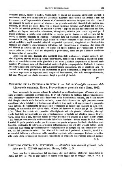 Giornale degli economisti e rivista di statistica