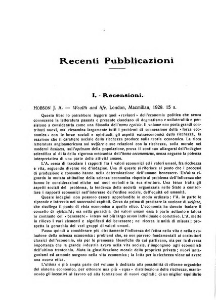 Giornale degli economisti e rivista di statistica