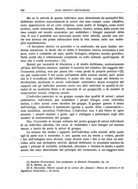 Giornale degli economisti e rivista di statistica