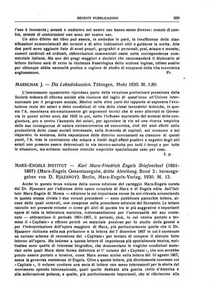 Giornale degli economisti e rivista di statistica