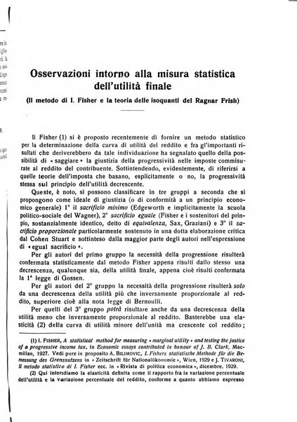 Giornale degli economisti e rivista di statistica