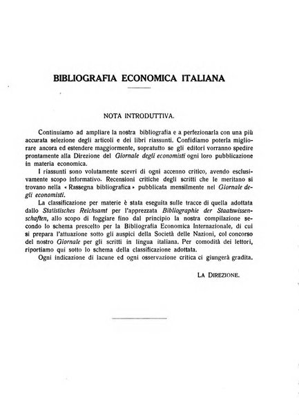 Giornale degli economisti e rivista di statistica