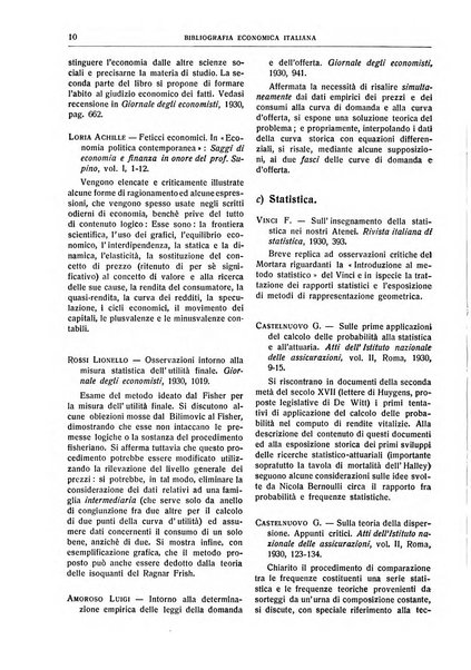 Giornale degli economisti e rivista di statistica