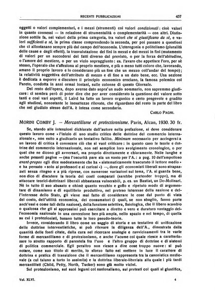 Giornale degli economisti e rivista di statistica