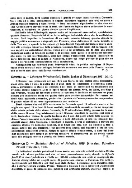 Giornale degli economisti e rivista di statistica