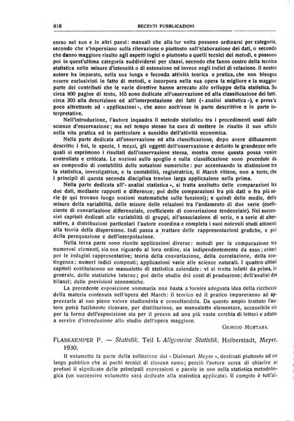 Giornale degli economisti e rivista di statistica