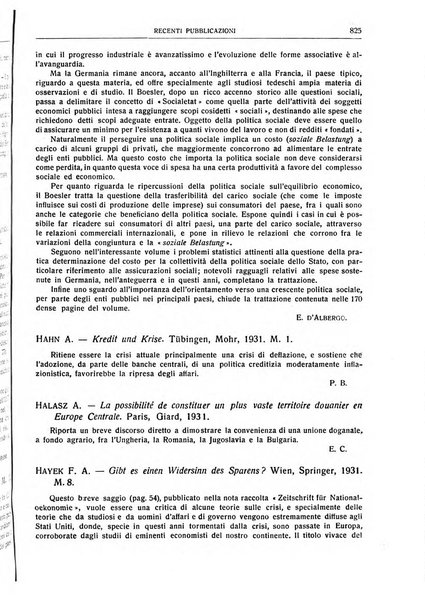 Giornale degli economisti e rivista di statistica