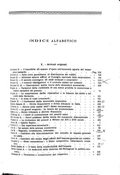 Giornale degli economisti e rivista di statistica