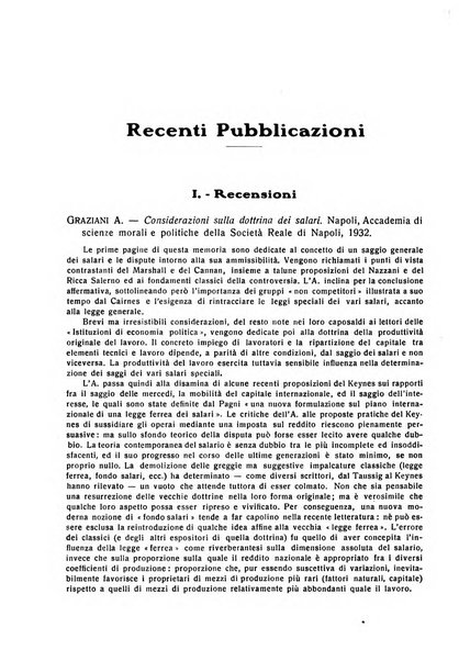 Giornale degli economisti e rivista di statistica