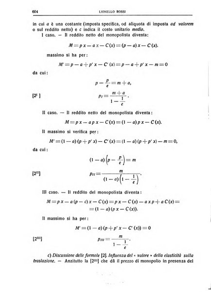 Giornale degli economisti e rivista di statistica