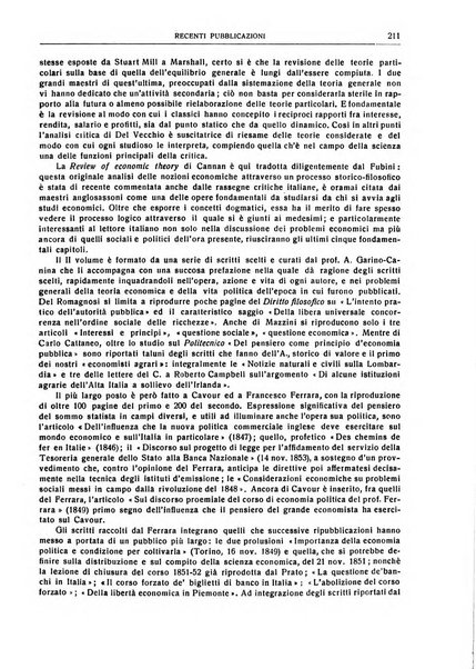 Giornale degli economisti e rivista di statistica