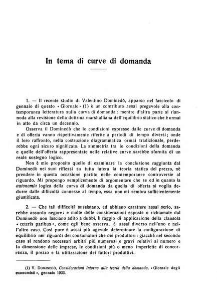 Giornale degli economisti e rivista di statistica