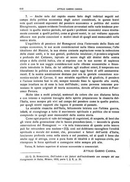 Giornale degli economisti e rivista di statistica