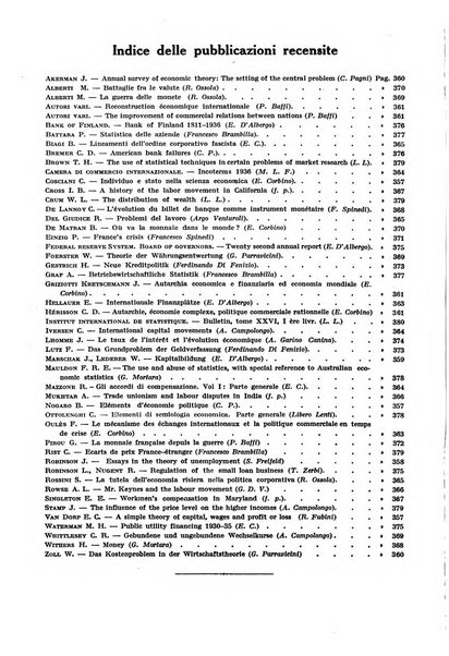 Giornale degli economisti e rivista di statistica