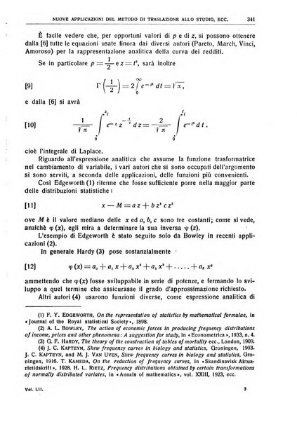 Giornale degli economisti e rivista di statistica