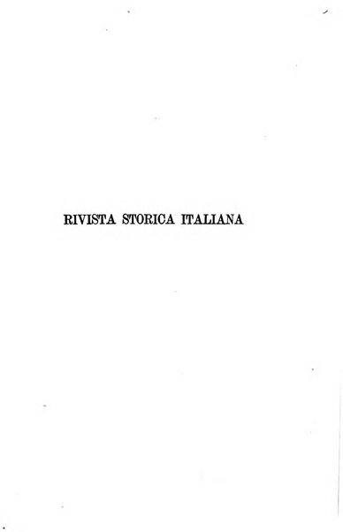 Rivista storica italiana