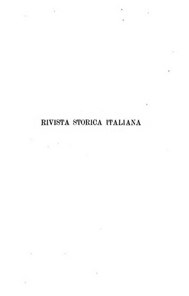 Rivista storica italiana