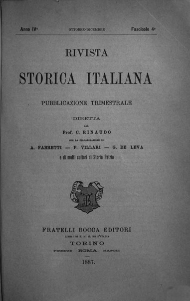 Rivista storica italiana