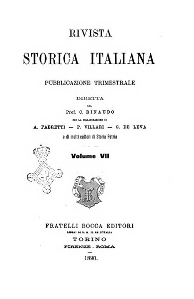 Rivista storica italiana