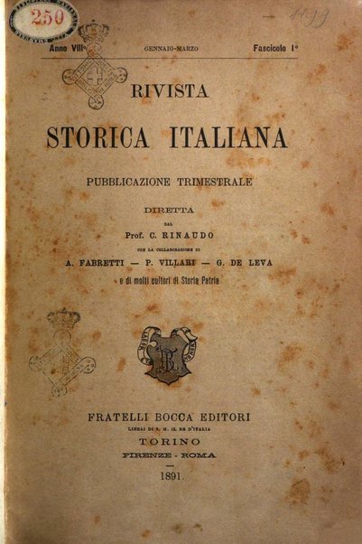 Rivista storica italiana