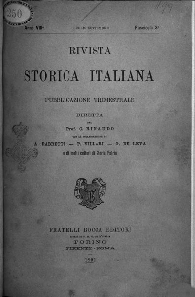 Rivista storica italiana