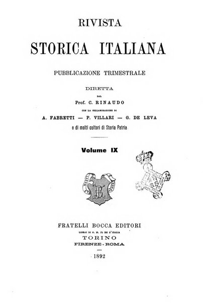 Rivista storica italiana