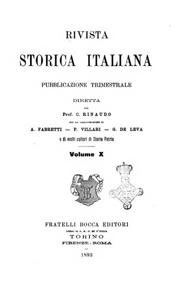 Rivista storica italiana