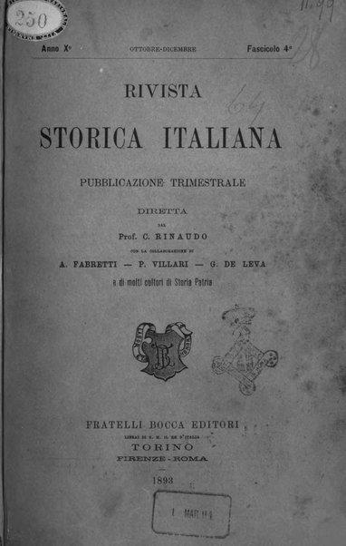 Rivista storica italiana