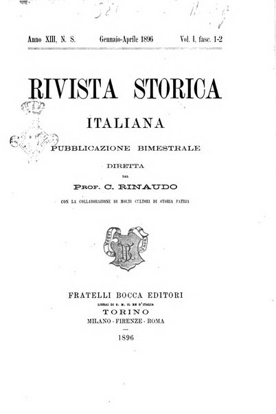 Rivista storica italiana