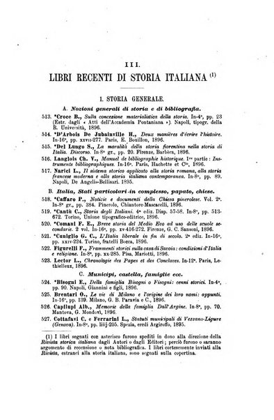 Rivista storica italiana