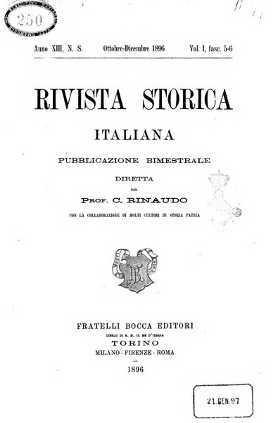 Rivista storica italiana