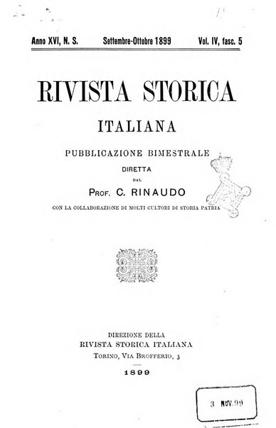 Rivista storica italiana