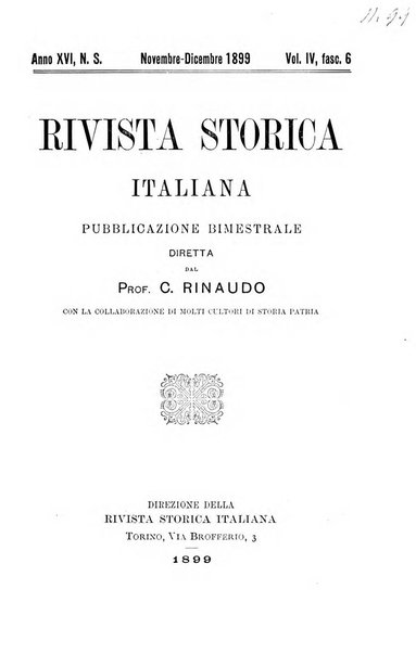 Rivista storica italiana