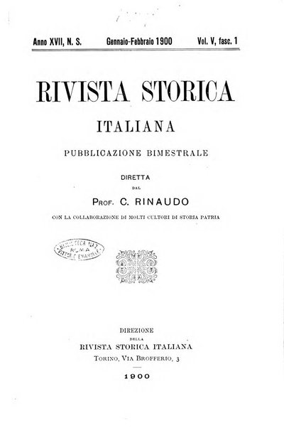 Rivista storica italiana