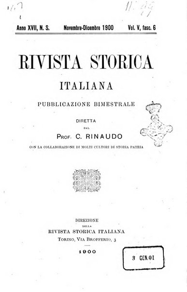 Rivista storica italiana