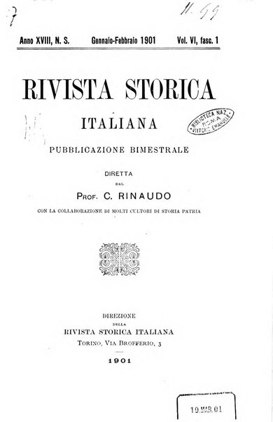 Rivista storica italiana