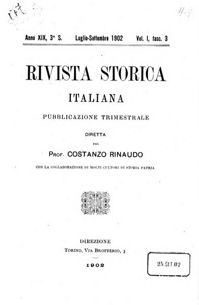 Rivista storica italiana